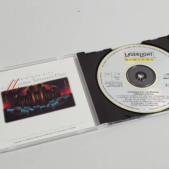 CHRISTMAS WITH THE MORMON TABERNACLE CHOIR [1993, CD] - Picture 3 of 4